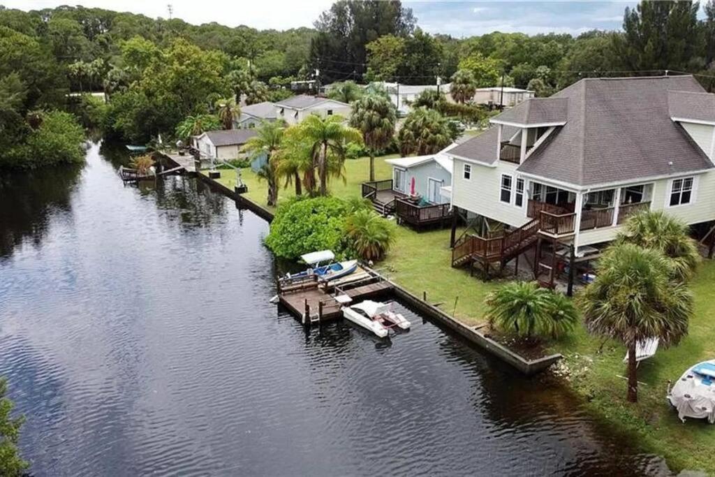 4Br Private Dock, Warm Spring Canal, Kayaks, Canoe Hudson Eksteriør bilde